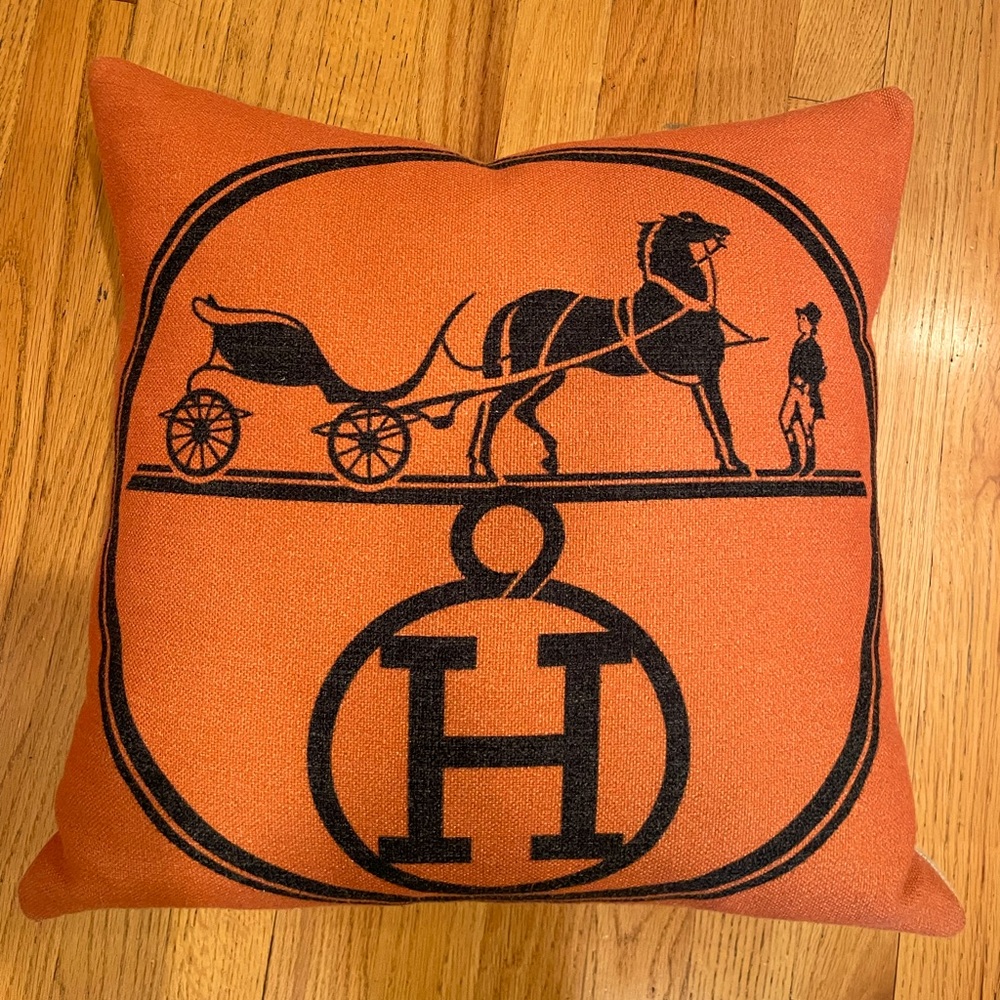 H 18” square pillow